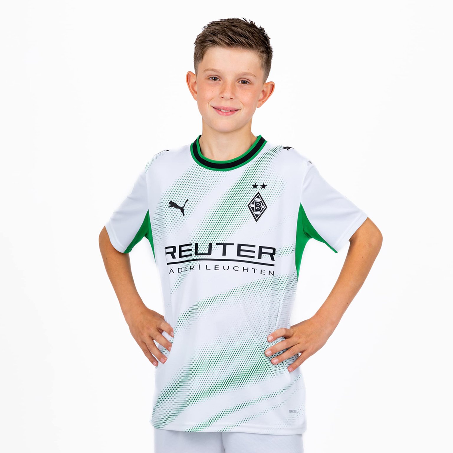 Kid's Puma Borussia Mönchengladbach Home 2026 Jersey