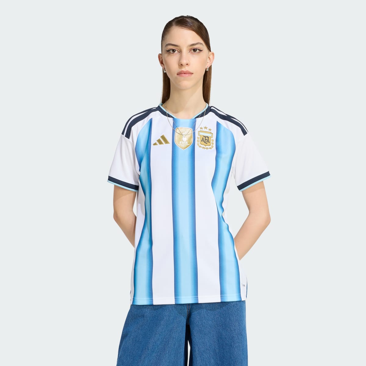 Women's Adidas Argentina Home 2026 Jersey