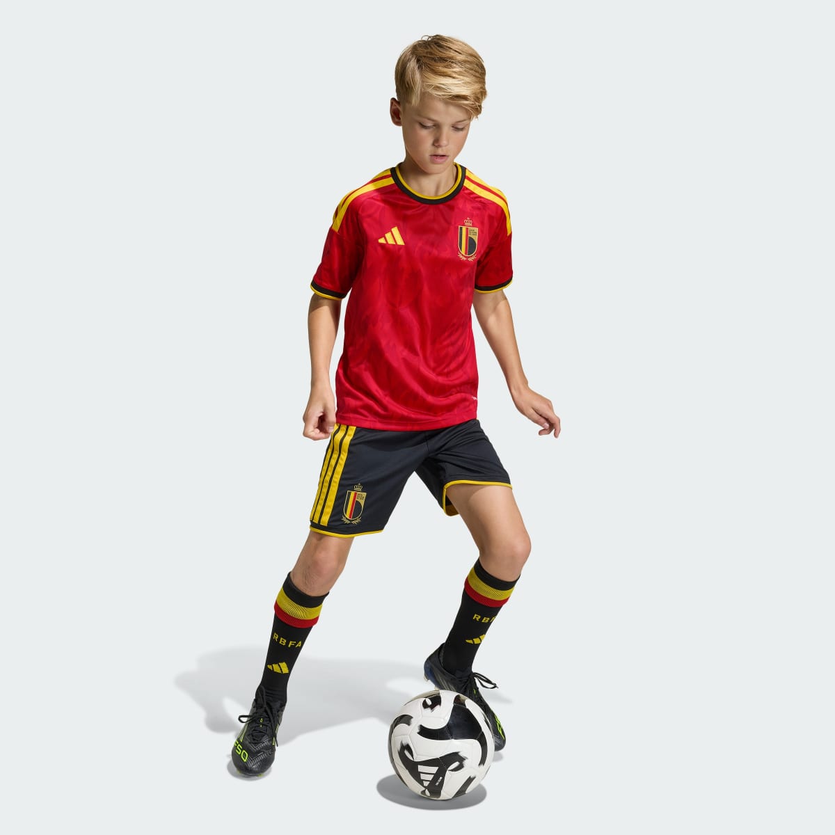 Kid's Adidas Belgium Home 2026 Jersey - Image 5