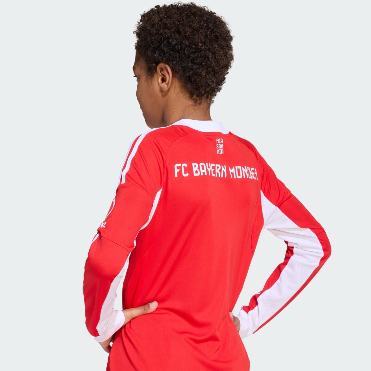 Kid's Adidas FC Bayern Long Sleeve Home 2026 Jersey - Image 6