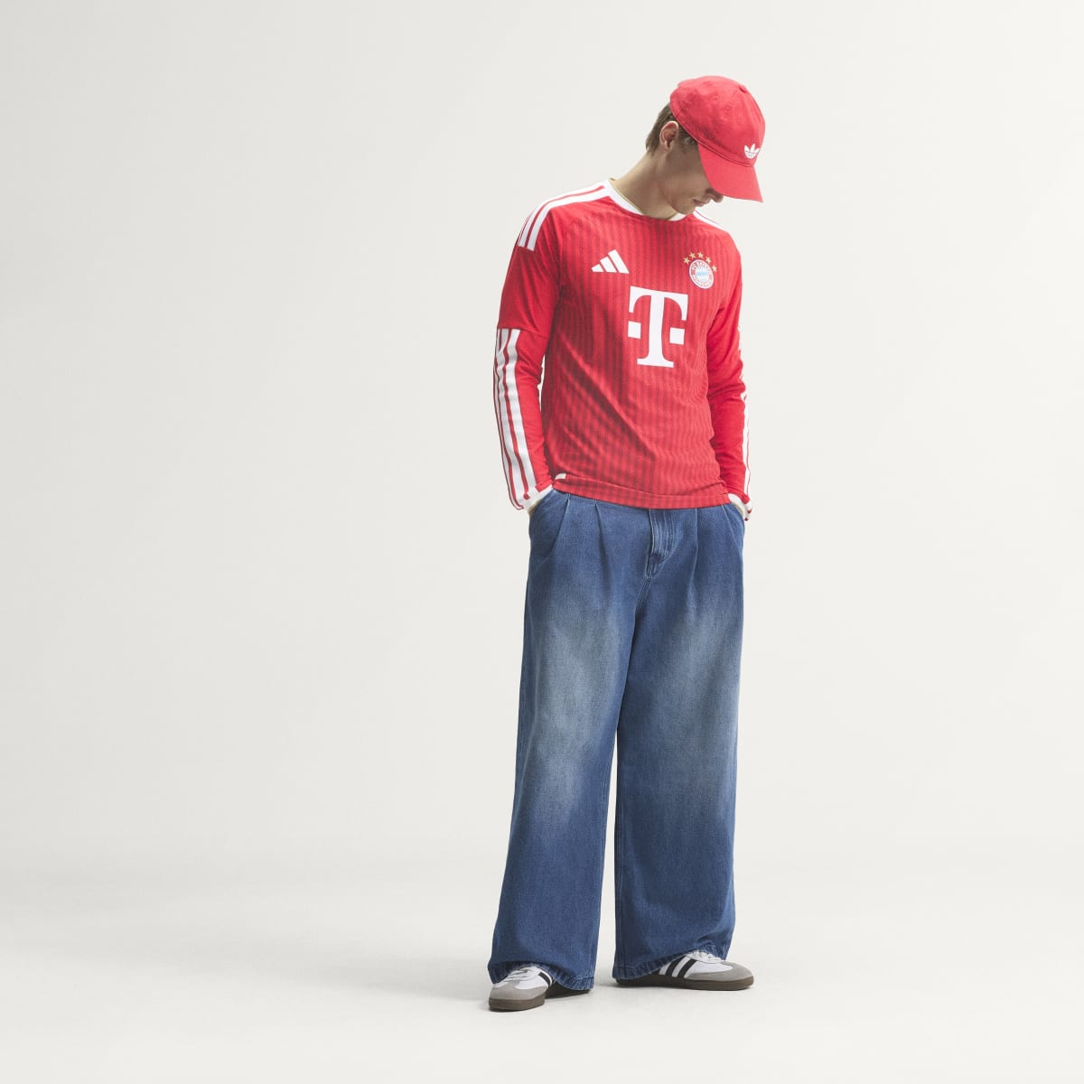 Men's Adidas FC Bayern Authentic Long Sleeve Home 2026 Jersey - Image 8