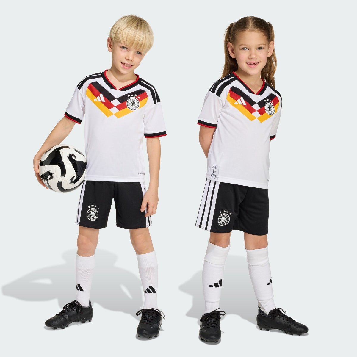 Kid's Adidas Germany Home 2026 Kit - Image 2
