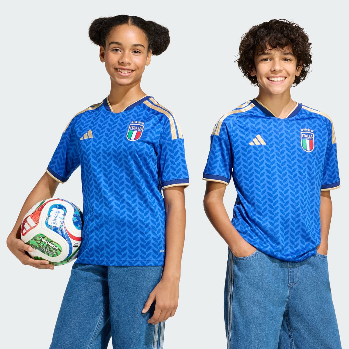 Kid's Adidas Italy Home 2026 Jersey - Image 2