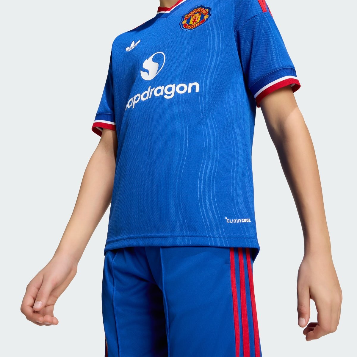 Kid's Adidas Manchester United Away 2026 Jersey - Image 9