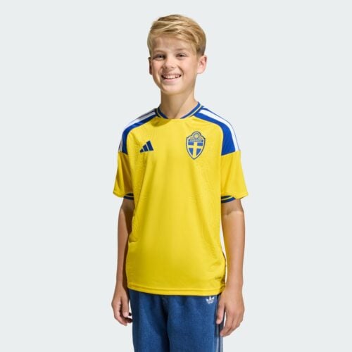 Kid's Adidas Sweden Home 2026 Jersey