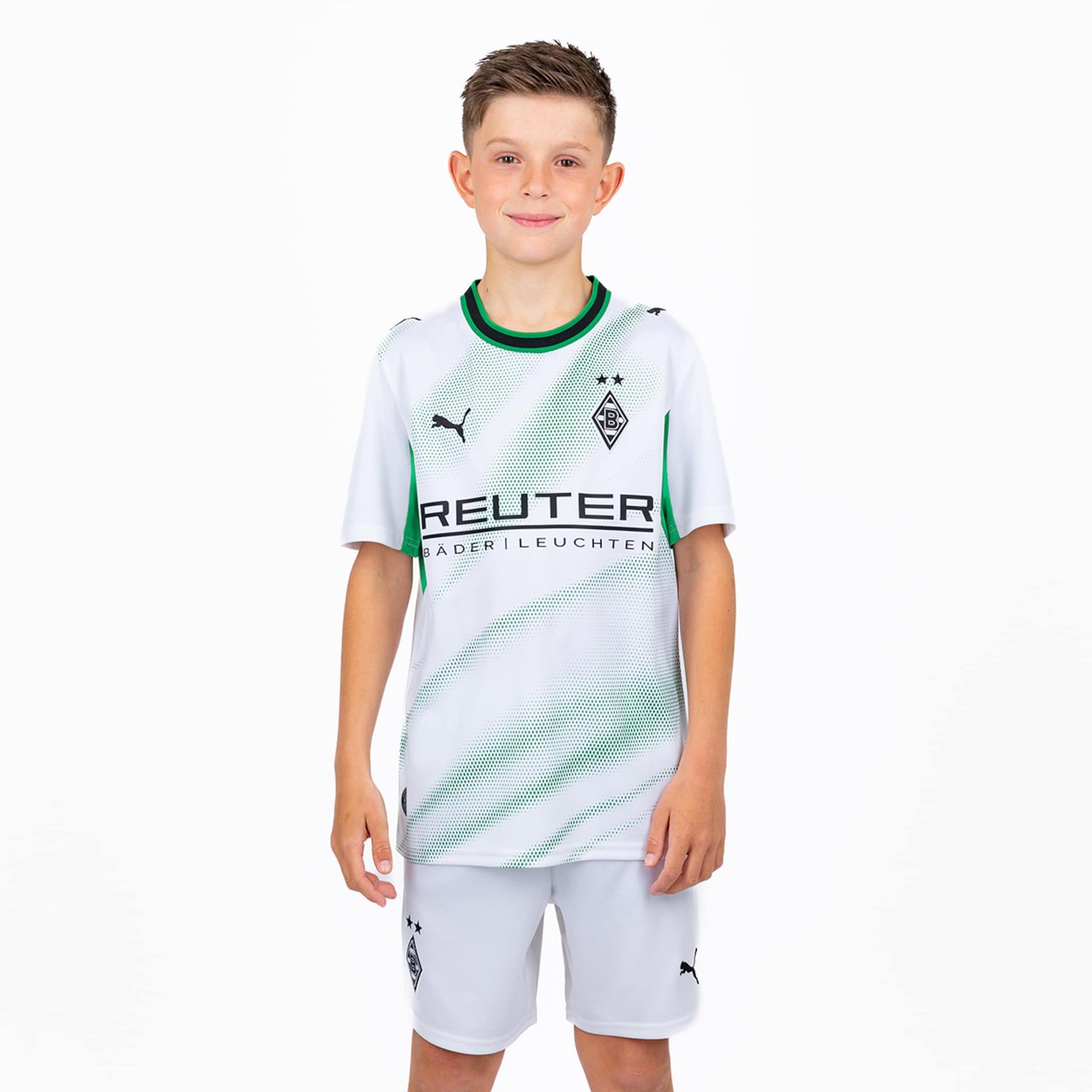 Kid's Puma Borussia Mönchengladbach Home 2026 Jersey - Image 6