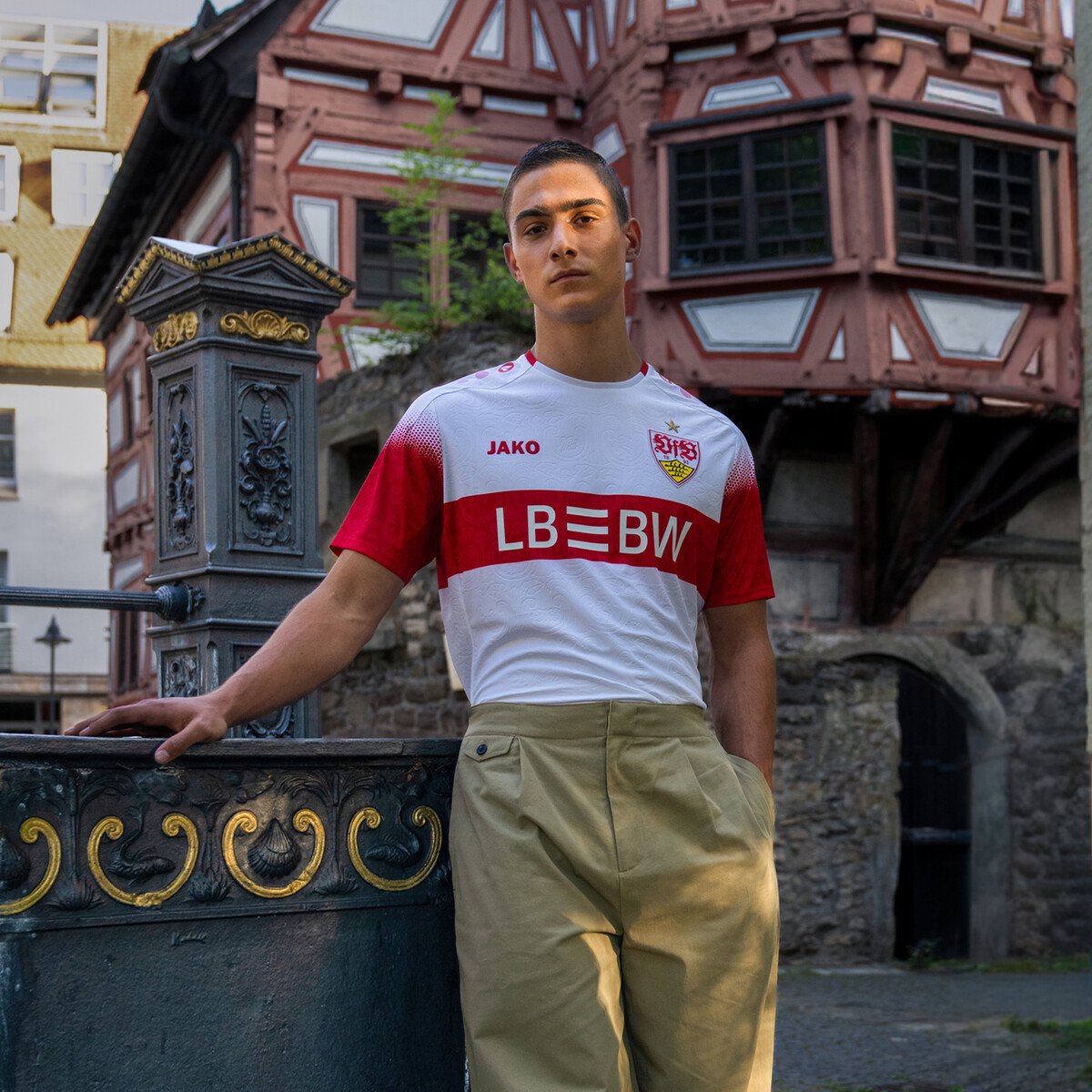 Kid's Jako VfB Stuttgart Home 2026/27 Jersey - Image 7
